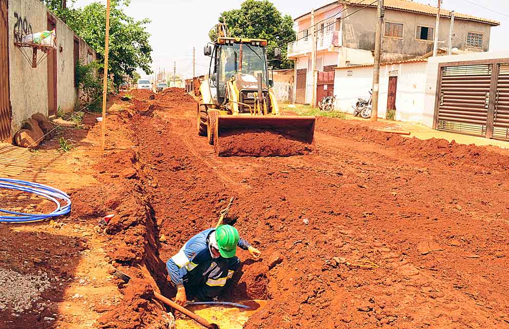 Sem vencedor no certame de licitação, obras de drenagem no Aero Rancho continuam suspensas