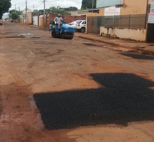 Finalmente pedido feito por moradores foi atendido pelo vereador Otávio Trad (Foto: Divulgação)