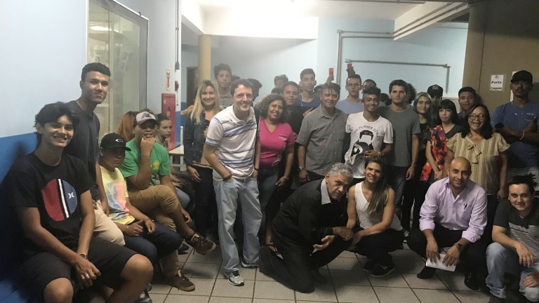Aluna residente no bairro Guanandi fala a respeito da qualidade do curso proporcionado pela Prefeitura (Foto: Divulgação)