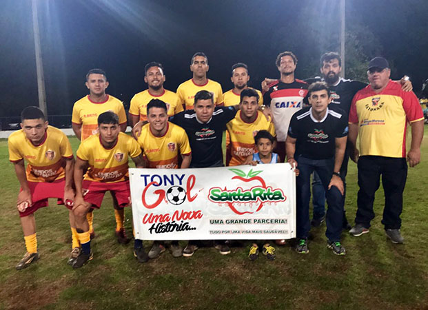 Time do Sayonara confirmou em campo que é um dos melhores do futebol amador da Capital e avançou para o segundo jogo da competição (Foto: Divulgação)