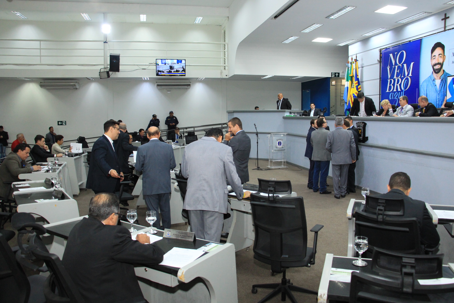Durante Sessão Ordinária, Vereadores aprovaram o Projeto de Lei para criação do Refis Natalino com até 90% de desconto (Foto: Isaías Medeiros)