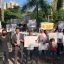 Único vereador a acompanhar o "caso Raul", Tiago Vargas participa de manifestação ao lado da família do jovem