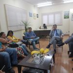 Preocupados com o período de chuva, líderes da Cidade de Deus reuniram com quatro Vereadores